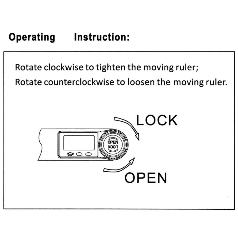 Electronic Digital Goniometer 0-200mm Angle Finder Measuring Device Measuring Tools  Home Use