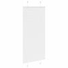 VidaXL Store plissé blanc 65x100 cm largeur du tissu 64,4 cm polyester, store plissé de fenêtre, store accordéon, store 4015476