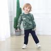 Volunboy Long Sleeve Sweatshirt Set with Dinosaur Cute Casual Outfit for Sports and Sizes Size Boys' Set, 2-Piece Print, Loungewear, 90-130cm