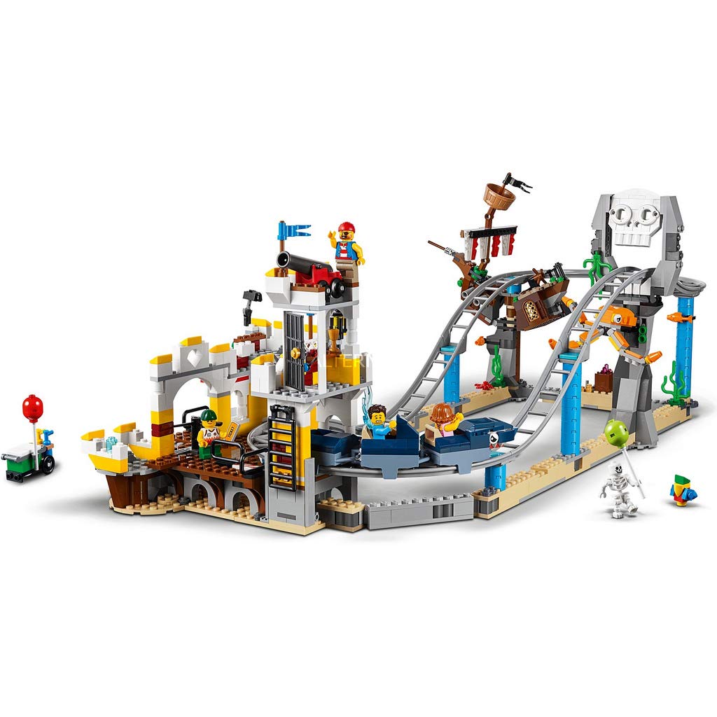 LEGO Creator Pirate Roller Coaster 31084 Building Kit (923 Piece), Multicolor