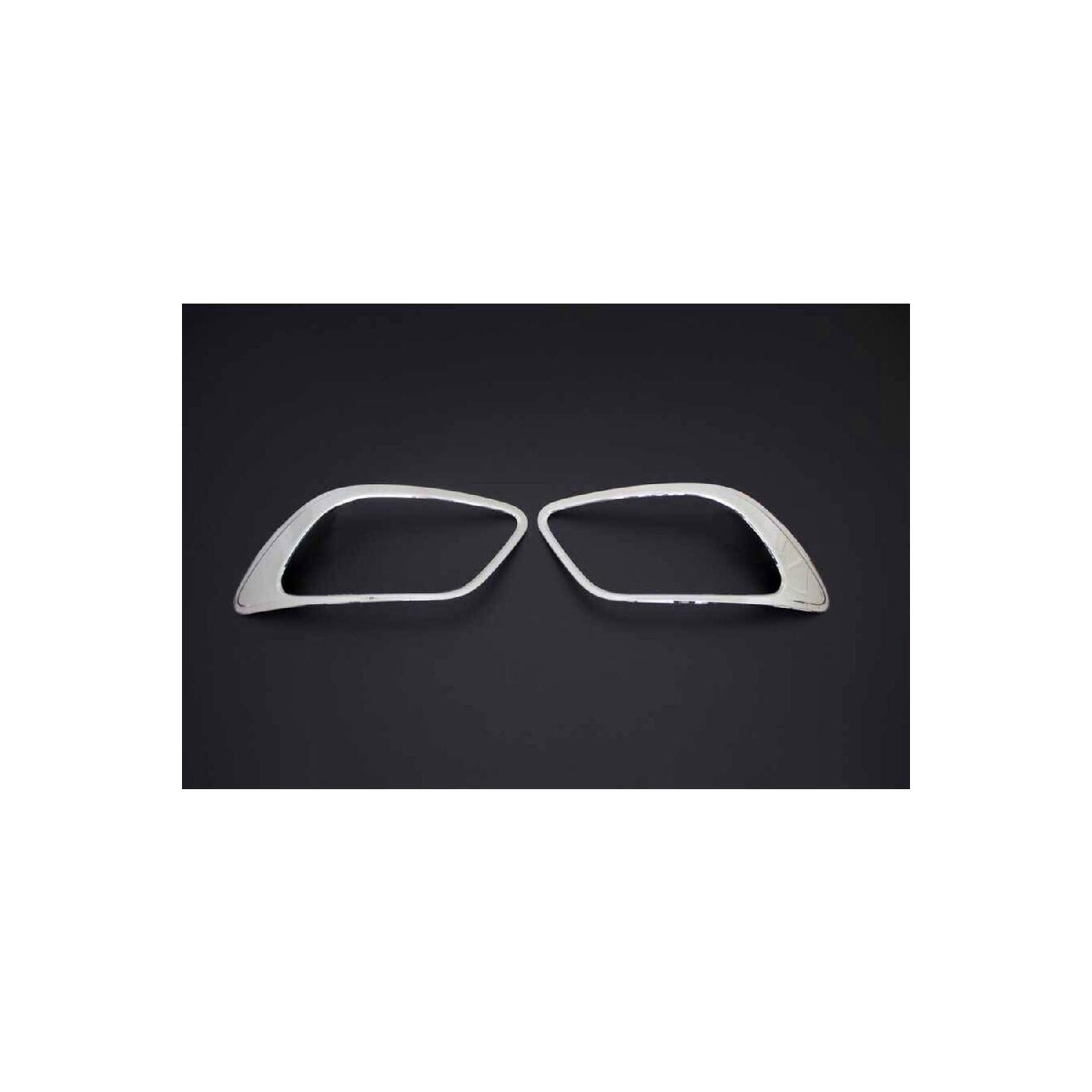 

Хромированная рамка противотуманных фар Renault Fluence, 2 шт., 2013-2015 гг.