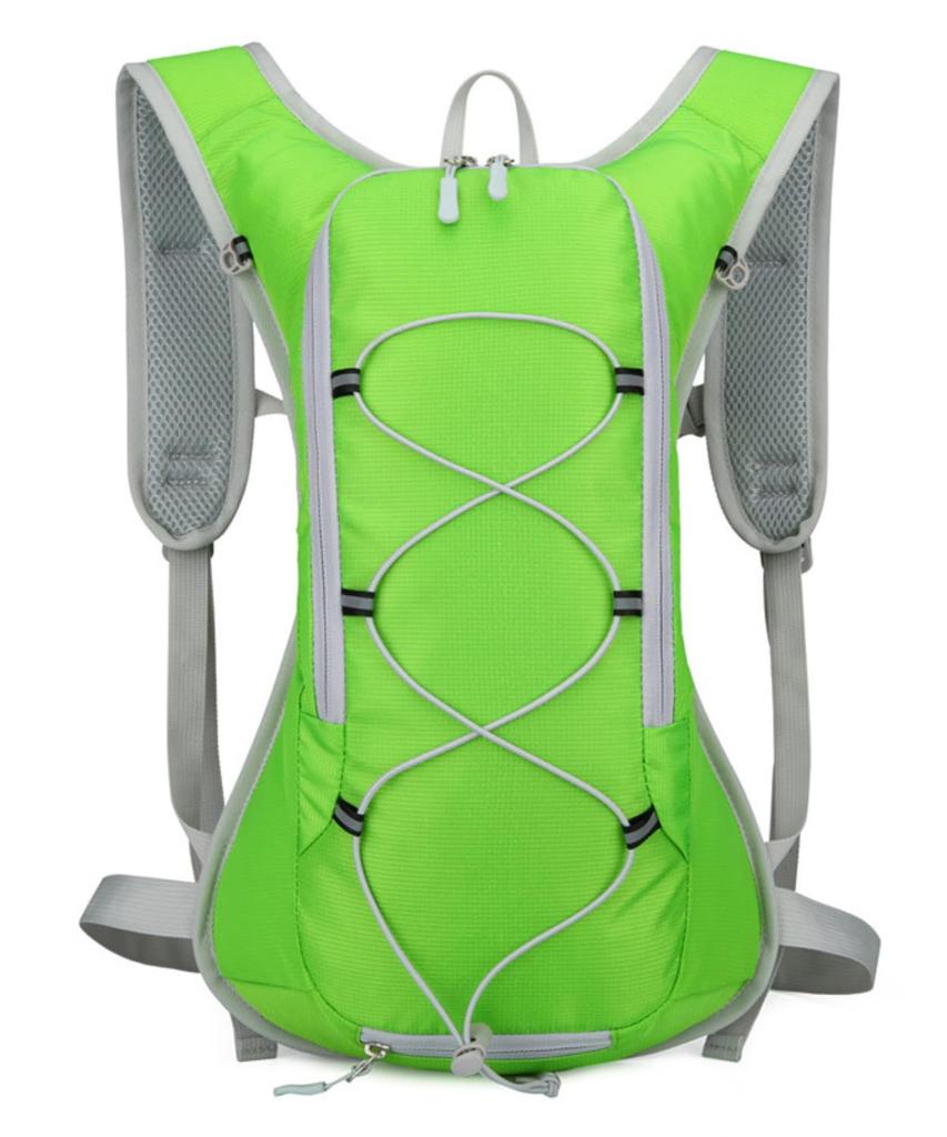 Running Backpack Bag 10L Jogging Cycling Lightweight Trail Running 10 [Kashichi] (Green, Liters)