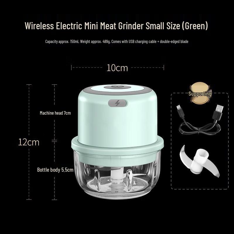 

Wireless Electric Mini Garlic Chopper