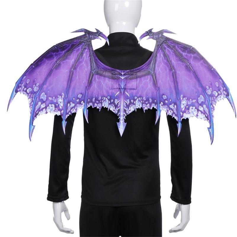 Adult Dragon Wing Costume Foldable Dragon Wing Adult Halloween Dragon Cosplay Costume for Women Men Halloween Dress Up