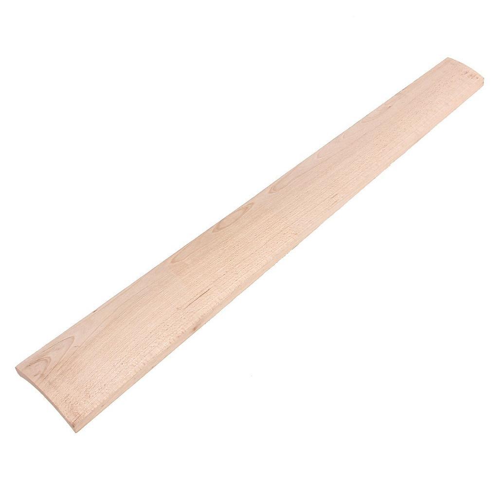Handcrafted Maple Wood Violin Neck with Fingerboard for 44 Full Size Violin DIY Parts