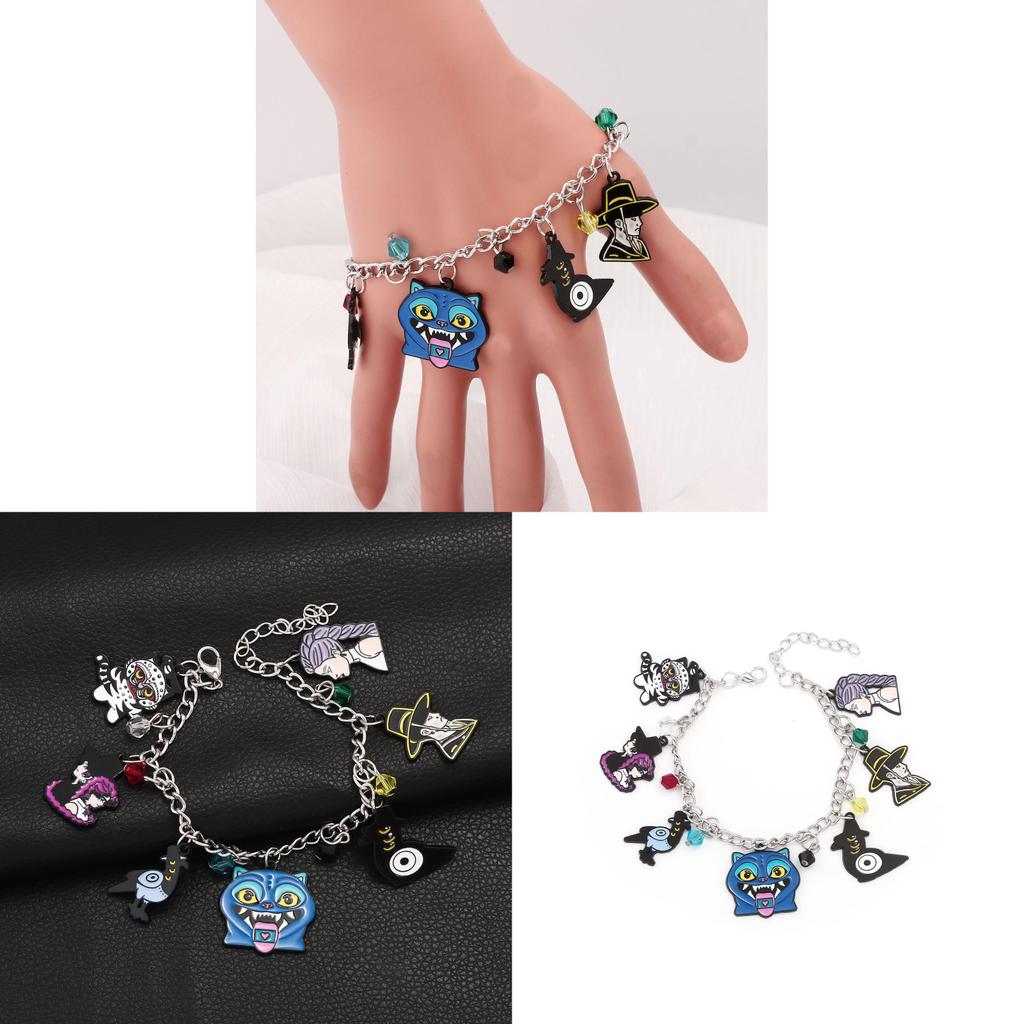 Huntr X Metal Cartoon Character Bracelet Pendant For Men And Women Gift