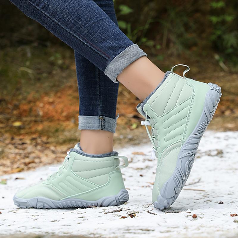 Schneestiefel Herren Winterschuhe Barfuß Stiefeletten 36-46 Paar Schneeschuhe Outdoor Wanderschuhe Fell Warme Plüschstiefel