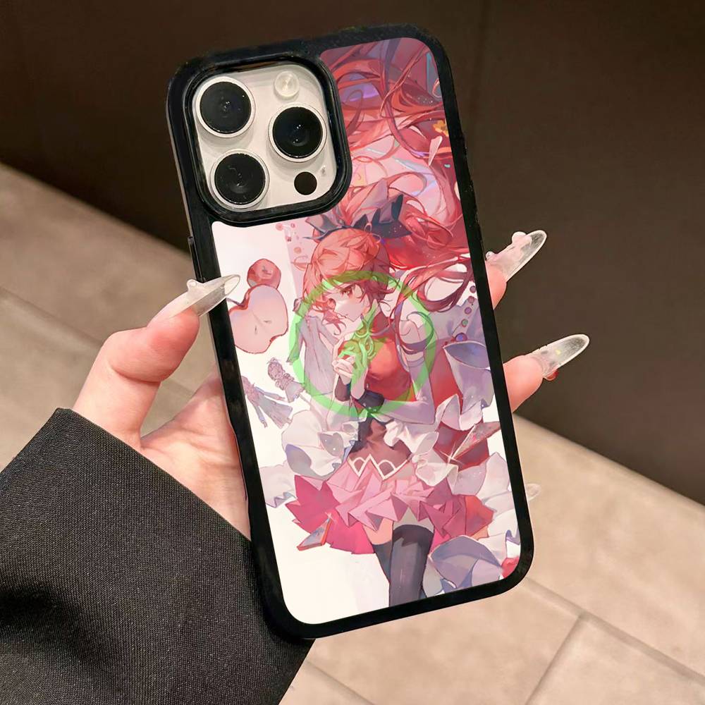 Süßes Anime Puella Magi Madoka Magica Für Magsafe Hülle Für IPhone 17 16 Pro Max 15 14 Plus 13 12 11 Kabelloses Laden Handyhülle