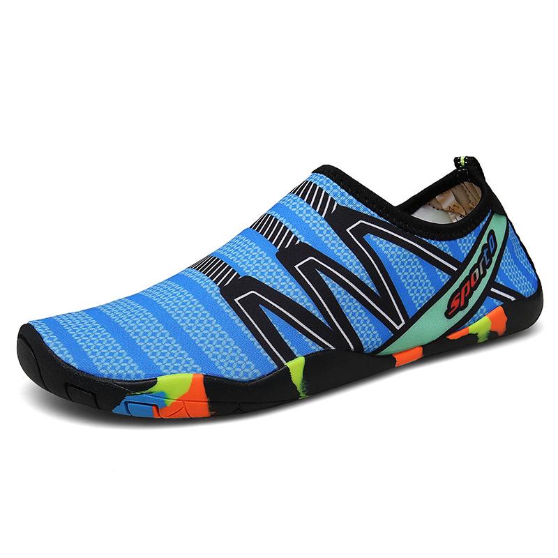 Cross-Border Hot-Selling Water Shoes: River Tracing, Quick-Dry, Couple's Beach, Breathable Non-Slip, One-Piece Design