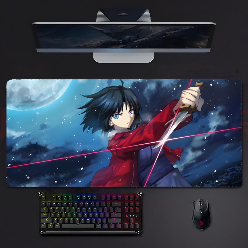 Mysterious Beautiful Anime The Ggarden Of Sinners Mouse Pad Mousepad Large Gaming Lockedge Thickened Pc Table Desk Mat