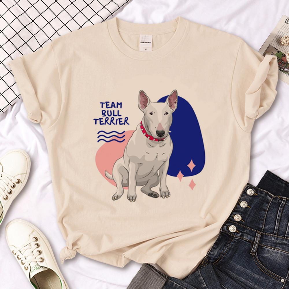 Bull Terrier Top Men Summer Tshirt Boy Manga Harajuku Clothes
