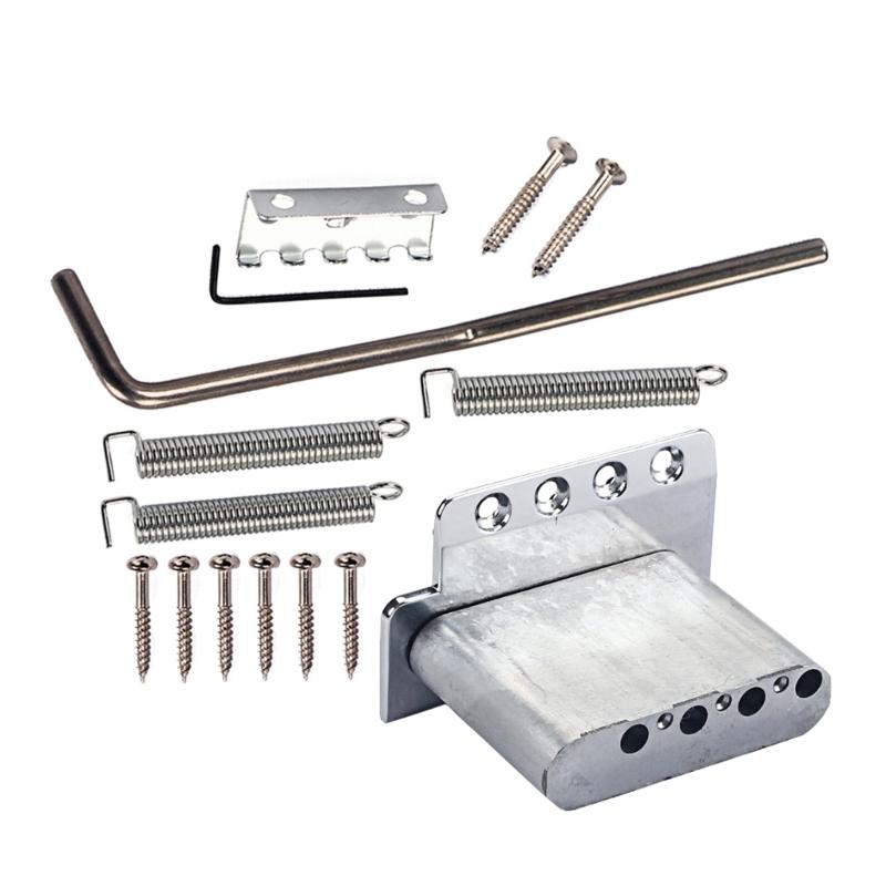 4 String Cigar Box Guitar Tremolo Bridge Kit for Four-Stringed Instruments