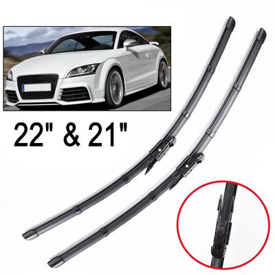 Xukey Front Windshield Wiper Blades Set For TT 8J3 8J9 Coupe Quattro Roadster MK2 2014 2013 2012 2011 2010 2009 2008 2007