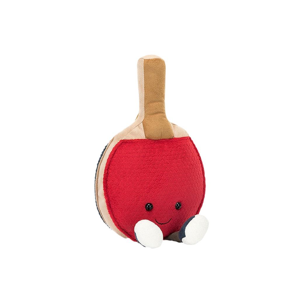 

JELLYCAT Fun Items Series Sports Ping Pong Racket Soothing Doll Plush Doll 28cm High Box Not Included