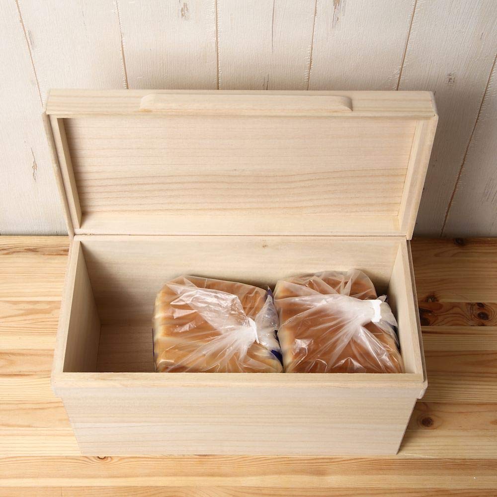 Paulownia Bread Case Storage Container (for 2.5 Loaves)