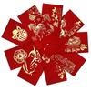 6 Pcs 2026 New Year Red Envelope Chinese Spring Festival Lucky Red Envelopes Money Pocket Supplies Year Of The Horse Lunar Year
