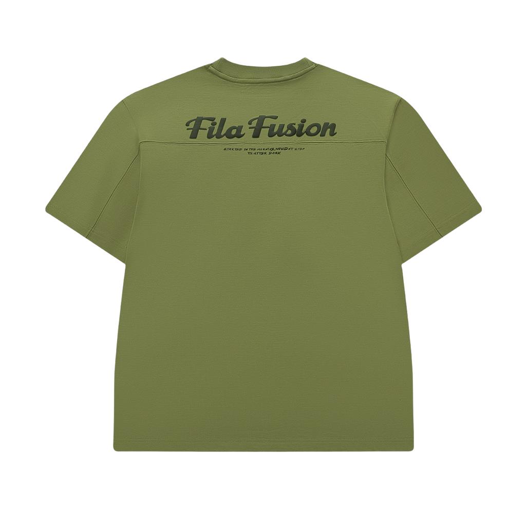 Fila Fusion SS24 T Shirt Men's Olive Green T11M423105FGN