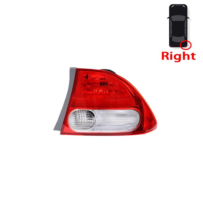 Car Rear Taillight Brake Light For Honda Civic 2006 2007 2008 2009 2010 2011 Tail light Assembly Without Light Bulb
