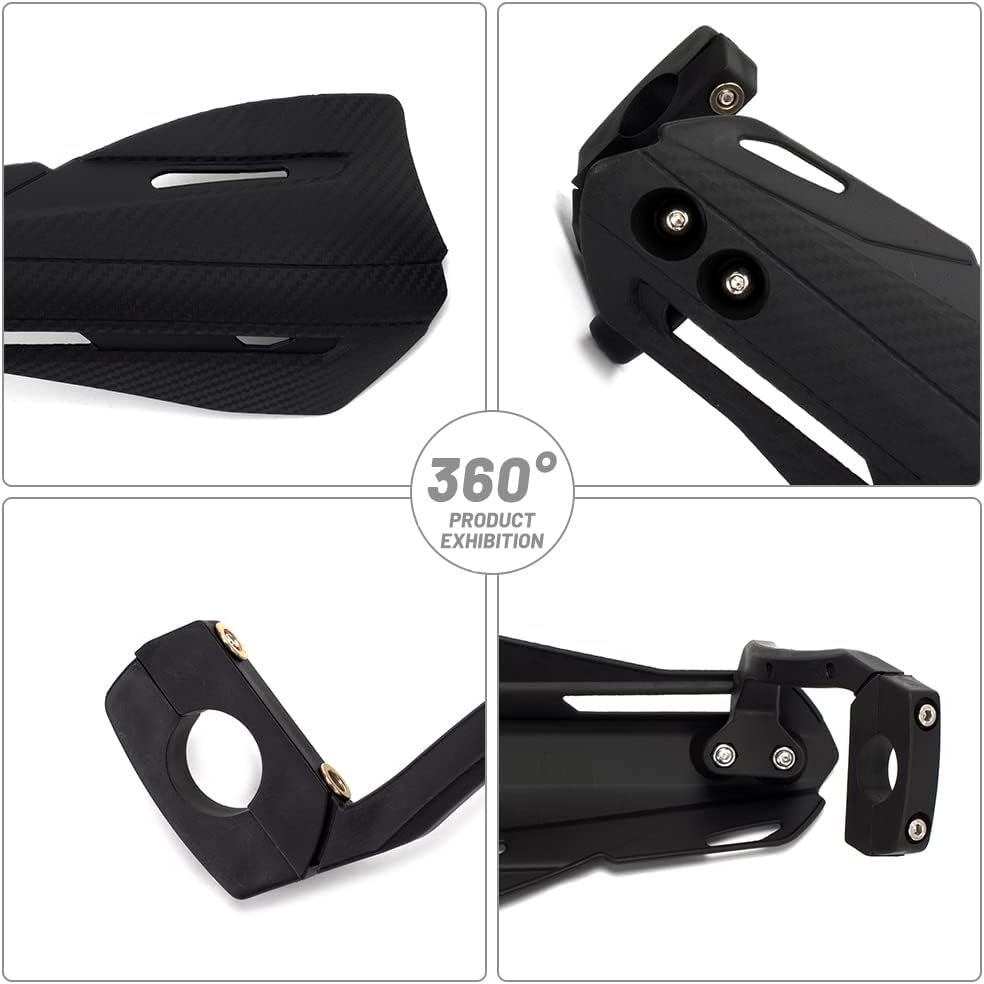 XINGWU Dirt Bike Plastic Handguards,Motorcycle Universal Handguard,Dirt Bike Hand Guards for 7/8 22MM Motocross ff-Road Motocross Enduro Handguards