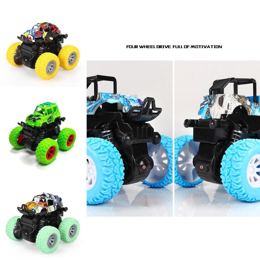 Dynamic Inertia Four-wheel Drive Toy Car With Powerful Suspension System For Kids