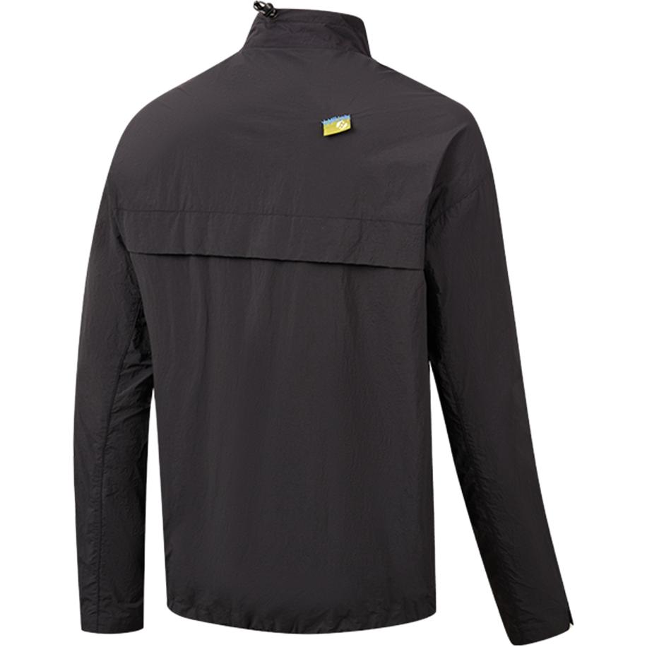 Saucony Natural Echo Stand Collar Fashion Soft Versatile Jacket Unisex Jacket Black SA3259WJ43O-BK013