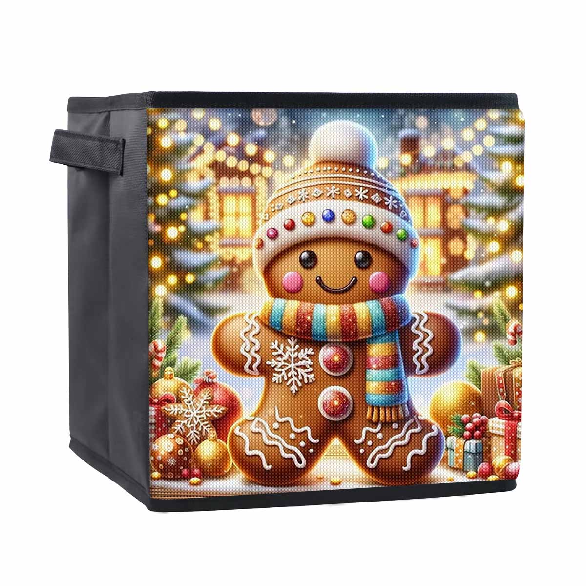 

Маленькая фигурка печенья 5D алмазная живопись корзина для хранения полная круглая выкладка мозаика алмазная вышивка наборы для вышивания крестом домашний декор домашний декор 25cmx25cm