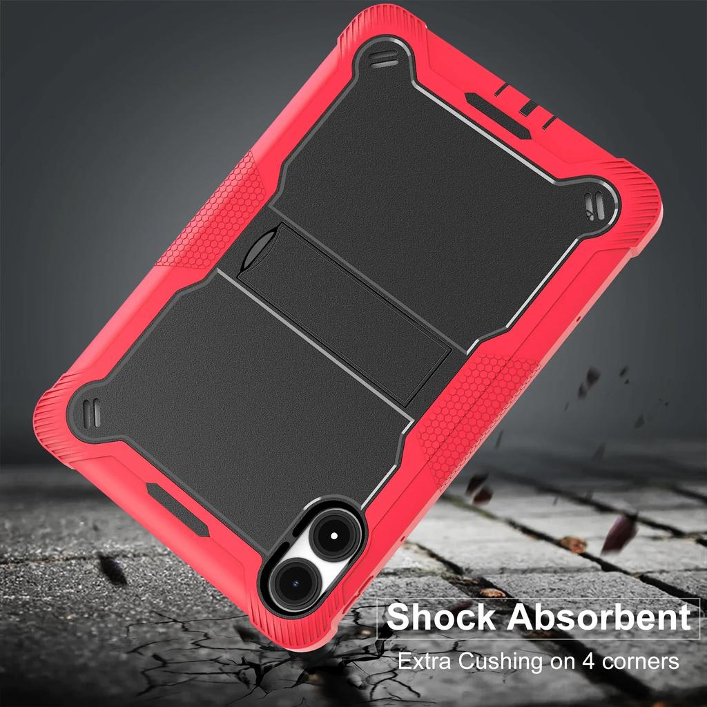 Luxury Hard PC Stand Back Case for Xiaomi POCO Pad Redmi Pad Pro 12.1" 2024 Tablet Cover Shockproof Shell for Redmi Pad 10.61" SE 11"