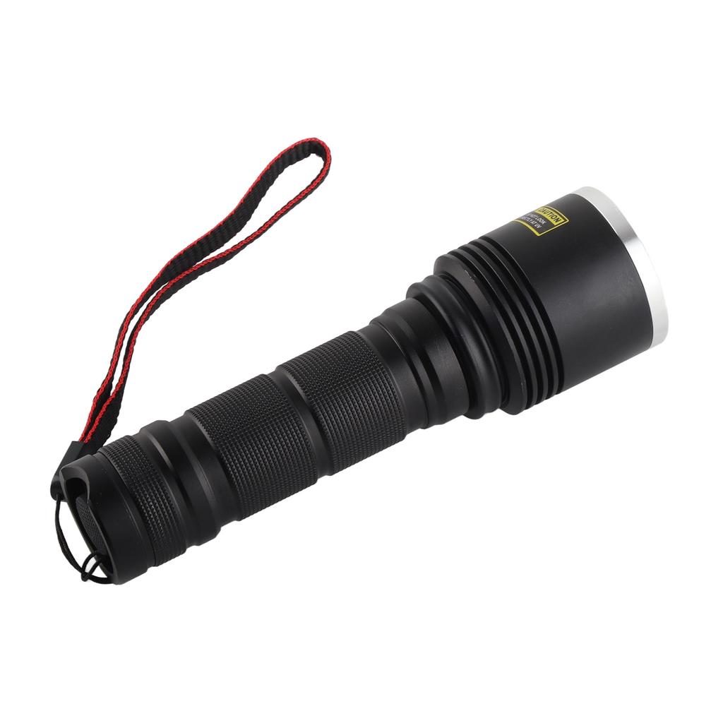 UV Flashlight LED 365nm Blacklight Torch Aluminium Alloy Shell Ultraviolet Flashlight 40W 1800mW