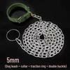 ENSEMBLE CHAÎNE ET COLLIER Robuste pour Chien SEE KEAN