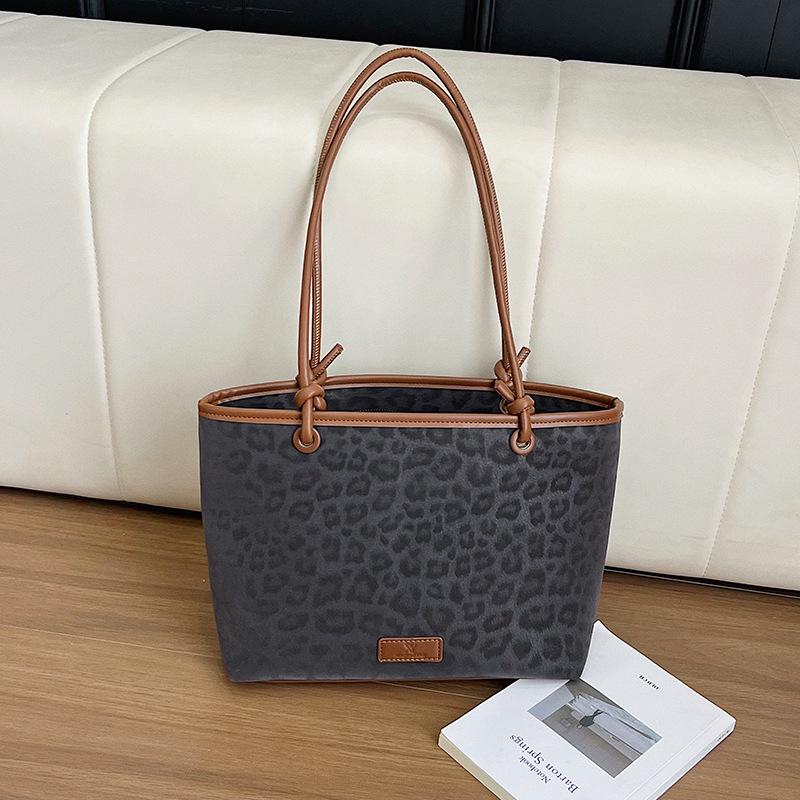 High-End Retro Umhängetasche mit Leopardenmuster 2025 - Trendiges Modeaccessoire für Frauen