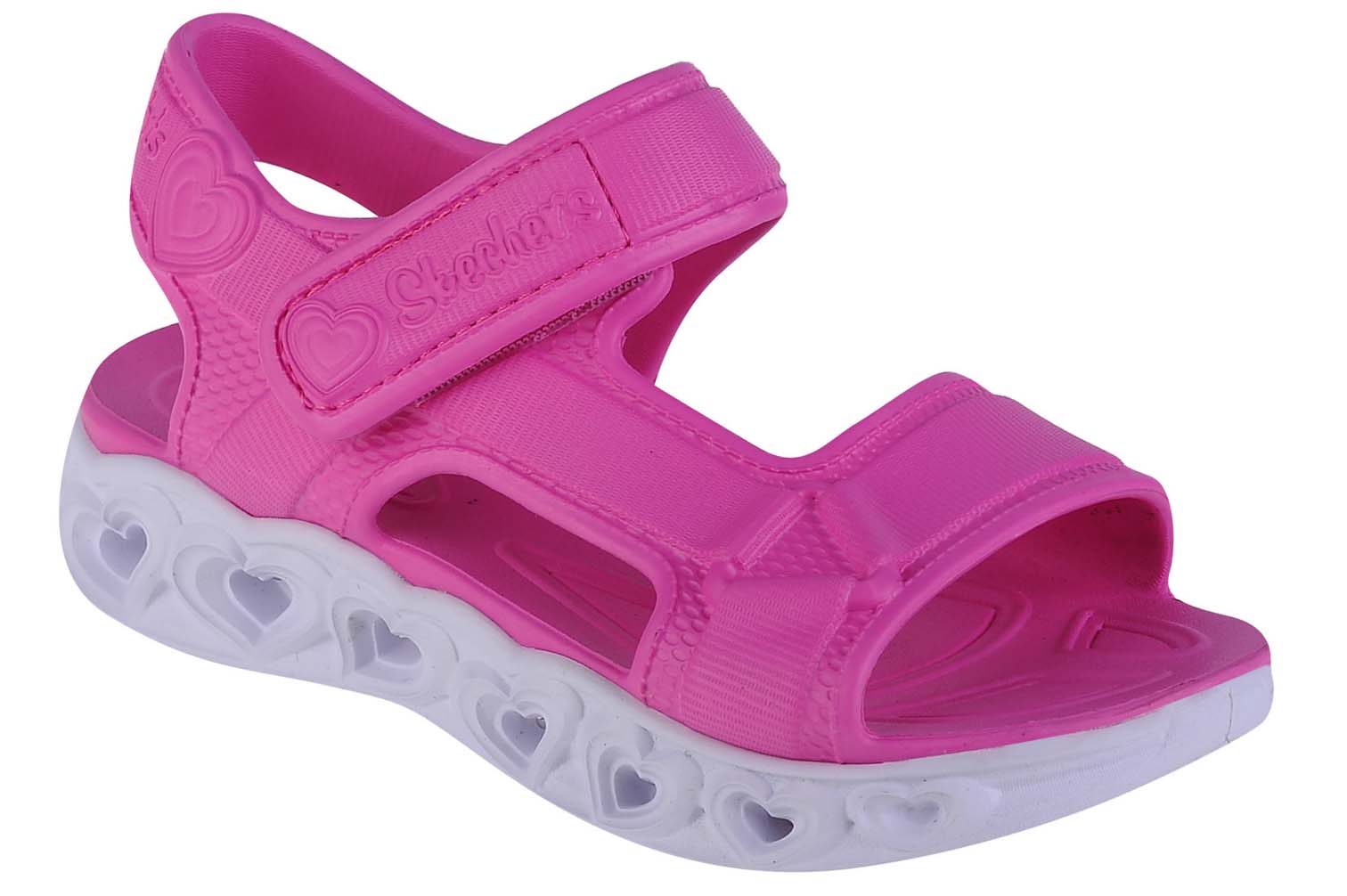 Skechers Heart Lights Sandal - Always Flashy, pour Fille rose Sandales 32 rose