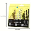 High-Speed Steel HSS Bit Straight Handle Wood Drill Bit Twist Drill Bit