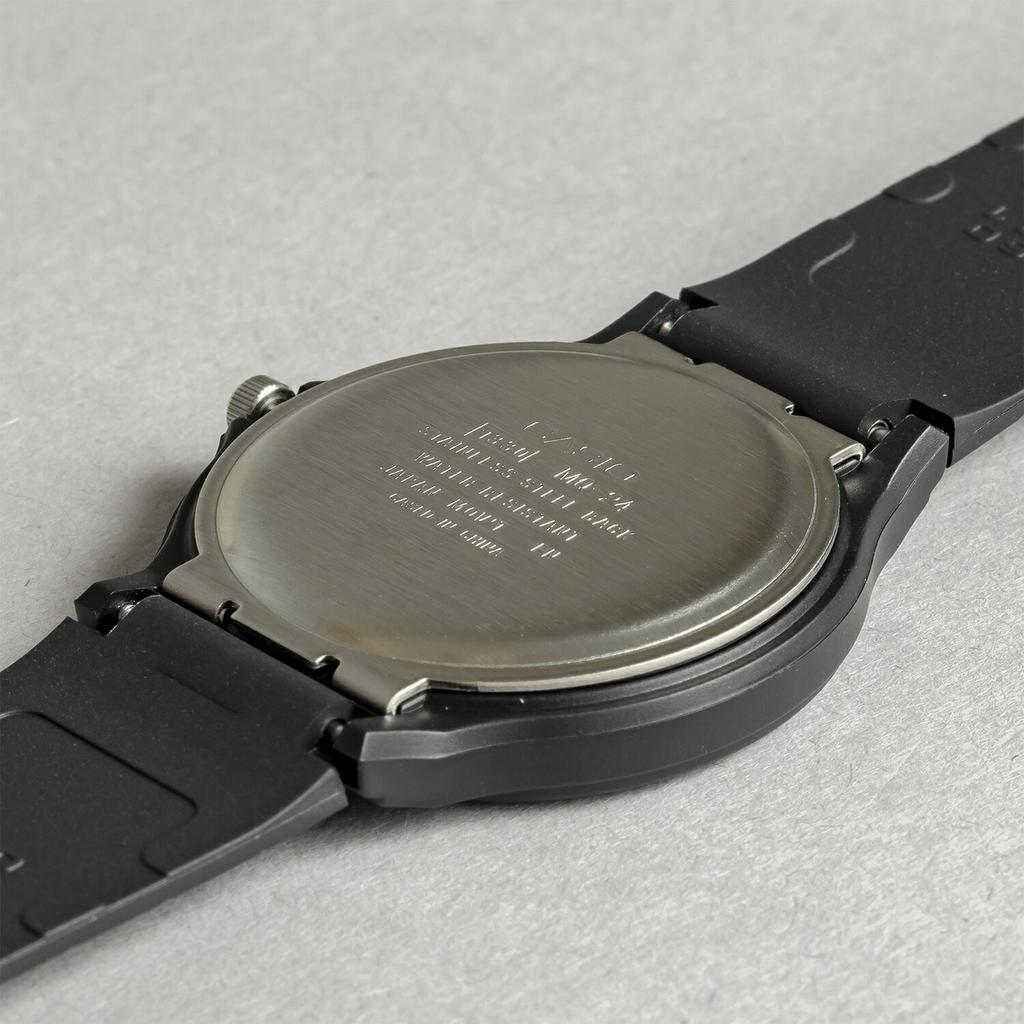 Next Day Delivery Battery Replaced 10-year Warranty. CASIO STANDARD MQ-24-7B2 Wristwatch. Suitable Men Women Children. Analog Black White. Gift.