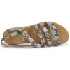 Crocs Minimalistische Pilz-Sandalen 'Grau' Damen 206107-15W
