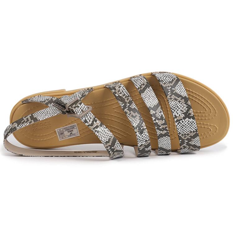 Crocs Minimalistische Pilz-Sandalen 'Grau' Damen 206107-15W