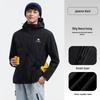 CAMEL Men's Fleece-Lined Outdoor Softshell Jacket