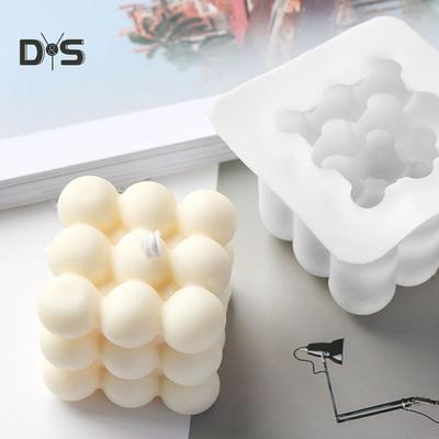 Återanvändbar Ball Cube Aromaterapi Ljusform Silikon DIY Craft Form Bakning Tool