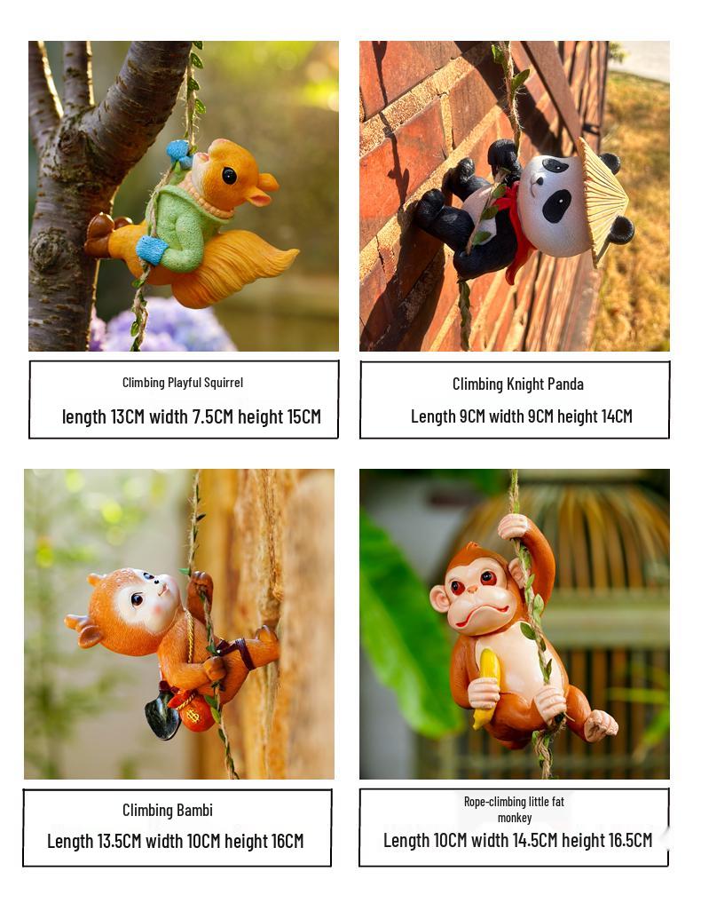 Charming Rabbit Garden & Balcony Hanging Decoration