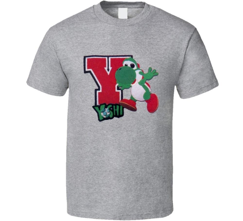 Yoshi Nintendo University Style T Shirt Unisex T-Shirt S