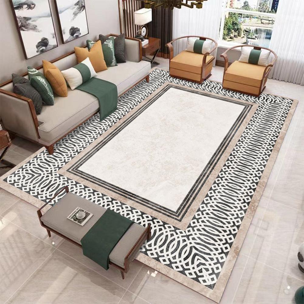 Nordic Geometric Carpet for Living Room Modern Luxury Decor Sofa Table Large Area Rugs Bathroom Mat Alfombra Para Cocina Tapis