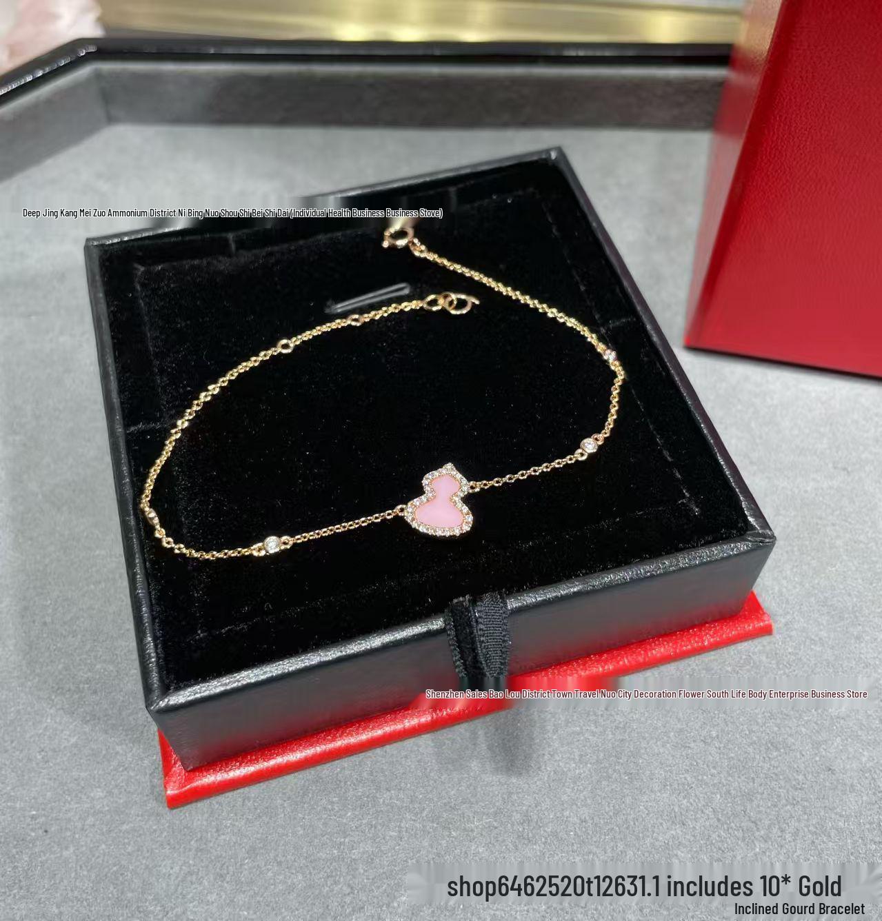 Kirin High-End Rose Gold Double Gourd Necklace with Carnelian Pendant & Tassel - Women s New 18K Plated Clavicle Chain.