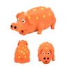 Soft Latex Latex Pig Toy Textured Surface Squeaky Pet Toy Small Dog Toy  Small Medium Dogs