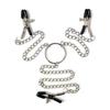 MoDi Metal Nipple Clamp With Metal Chain for Women Men Fetish To Breast Labia Clip Stimulation Massager Bondage Sex Products Adult BDSM