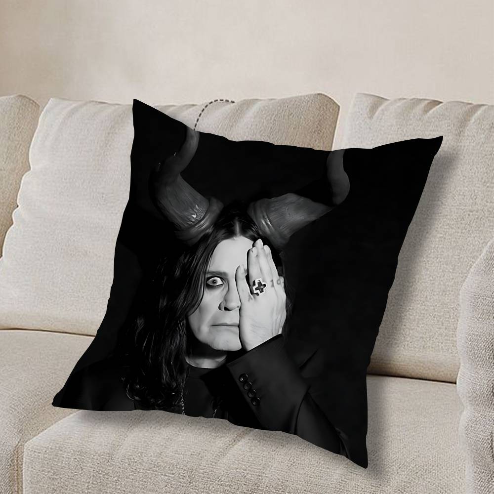 Horký kapela O-Ozzy OsbourneS Povlak na polštář Pohovka Obývací pokoj Ložnice Čelo postele Opěrka Zadní polštář Čtvercový polštář Čas na zdřímnutí