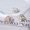 Elegant Silk Flower Scarf Buckle: Versatile, Dual-Purpose Accessory for Shawls and Scarves