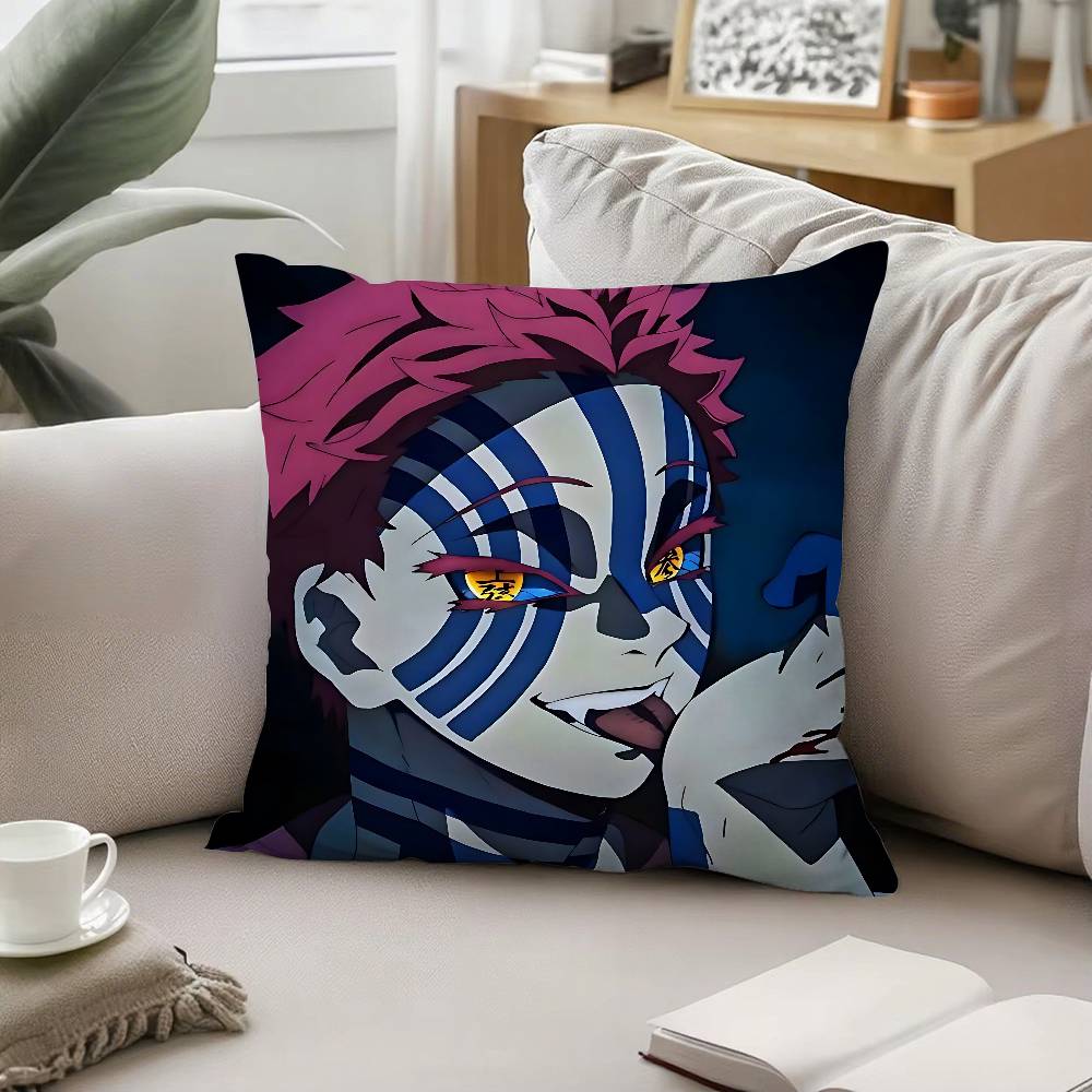 Anime A-akaza Pillow Case Cushion Cover Soft Cute Throw Pillow Case For Car Sofa Pillowcase Polyester With Zipper