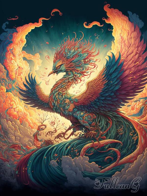 Diamond Painting New Arrivals Animal Peacocks Phoenix Diy Full Square Round Drill Rhinestone Embroidery Mosaic Cross Stitch Kits Wall Decor FG1801
