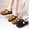 Cotton Shoes Women's Shoes New Thermal Snow Shoes Comfortable Short Boots Piled Thickened Boots Soft-soled Cotton Boots