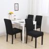 1 /2 /4 /6pcs Solid Color Chair Cover Elastic Slipcovers Chair Covers For Kitchen Dining Room Wedding Banquet Home Spandex Stretch