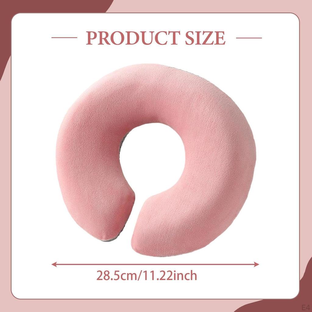 Face Down Pillow for Massage, Headrest with Memory Foam Home And Travel